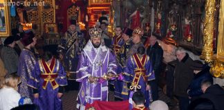 Під час Богослужіння була піднесена молитва за мир в Україні і за здоров’я учасників АТО. По завершенні Божественної Літургії