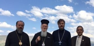 Митрополит УПЦ разом з Константинопольським Патріархом і главою Англіканської Церкви взяв участь у паломництві