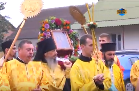 Прославлення ікони Христа Вседержителя у храмі Успіння Пресвятої Богородиці с. Соколове