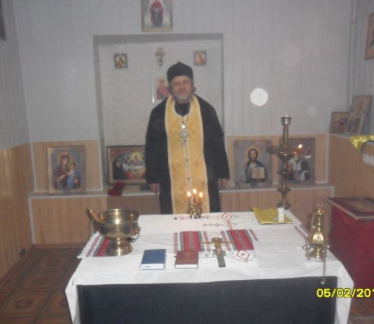 У фронтовій зоні освятили каплицю вмч. Воніфатія