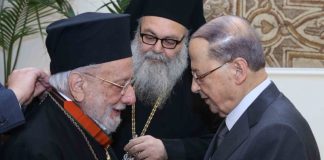 Митрополит Георгій (Ходр) отримав найвищу державну нагороду Лівану