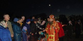 Пасхальне богослужіння архієпископа Афанасія