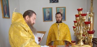 Архієпископ Афанасій освятив антимінси