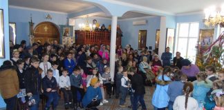 Свято святого Миколая у Свято-Успенському храмі Харківсько-Полтавської єпархії с. Соколове