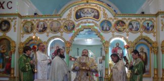 Архієпископ Афанасій звершив Богослужіння на Богоявлення