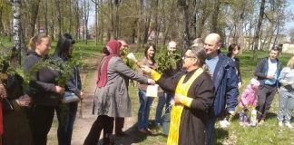 У Миргороді святили вербу