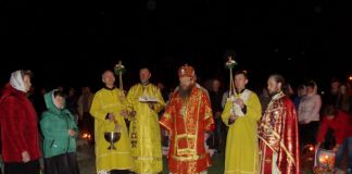 Архієпископ Афанасій звершив урочисті Пасхальні богослужіння