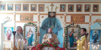 Архієпископ Афанасій звершив літургію на Вознесіння