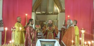 Архієпископ Афанасій звершив літургію 6-ої неділі після Пасхи