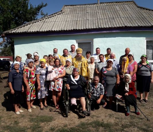 Архієпископ Афанасій відвідав с. Троїцьке