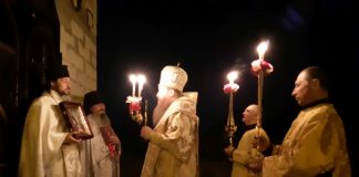 Архієпископ Афанасій очолив Великоднє богослужіння