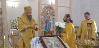 Архієпископ Афанасій молитовно відзначив 11-ту річницю архієрейської хіротонії