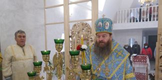 Архієрейське богослужіння в день свята Введення в храм Пресвятої Богородиці