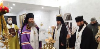 Архієпископ Афанасій очолив святкове Всенічне бдіння напередодні Різдва Христового