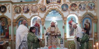 Архієрейське богослужіння в день свята Богоявлення