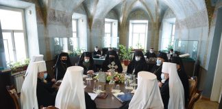 Архієпископ Афанасій взяв участь у засіданні Священного Синоду Православної Церкви України