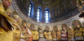 Архієпископ Афанасій взяв участь в урочистостях з нагоди річниці інтронізації Предстоятеля