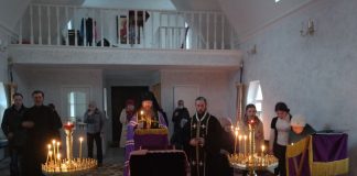 Архієпископ Афанасій звершив Велике повечір’я з читанням Покаянного канону преподобного Андрія Критського