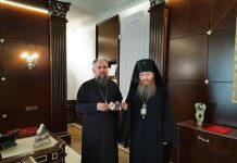 Архієпископ Афанасій зустрівся із Блаженнішим митрополитом Епіфанієм