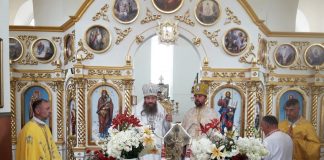 Архієрейське Богослужіння храмового свята Різдва Іоанна Хрестителя в Смілі