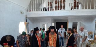 В день пам’яті вмч. і цілителя Пантелеймона Архієпископ Афанасій звершив молебень