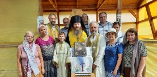 Архієпископ Афанасій звершив водосвятний молебень в м. Зміїв