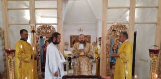 Архієпископ Афанасій звершив Богослужіння в день Преображення Господнього