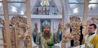 Архієпископ Афанасій звершив Богослужіння в день Різдва Пресвятої Богородиці