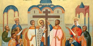 Архієпископ Афанасій звершив Богослужіння в день Воздвиження Хреста Господнього