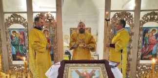 Архієпископ Афанасій звершив Богослужіння свята вшанування Апостола Андрія Першозваного