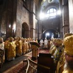 Бгослужіння у Соборі святої Софії Київської