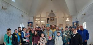 Архієпископ Афанасій звершив Богослужіння свята Благовіщення Пресвятої Богородиці