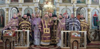 Архієпископ Афанасій звершив Богослужіння в Покровському соборі м. Сміли