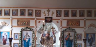 Архієпископ Афанасій звершив урочисте Богослужіння у Свято-Вознесенському храмі с. Коломацьке