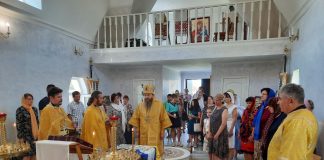 Архієпископ Афанасій звершив Богослужіння 1-ої Неділі після П’ятидесятниці