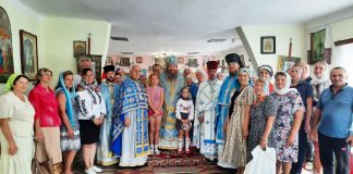 Архієпископ Афанасій очолив Богослужіння в Бутенках