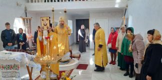 Архієпископ Афанасій звершив Богослужіння 15-ої Неділі після П’ятидесятниці