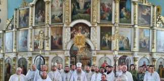 Архієпископ Афанасій звершив Богослужіння 4 Неділі після Великодня