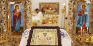 Архієпископ Афанасій звершив Богослужіння 28-ої Неділі після П’ятидесятниці, святих праотців Свт. Спиридон Тримифунтський