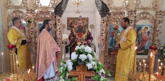 Архієпископ Афанасій звершив Богослужіння третьої Неділі Великого Посту, Хрестопоклонної