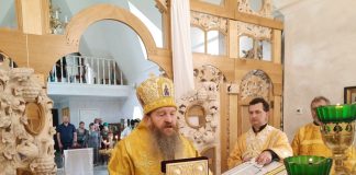 Архієпископ Афанасій звершив Богослужіння третьої Неділі після П’ятидесятниці