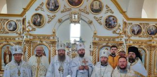 Архієрейське Богослужіння храмового свята в м. Сміла