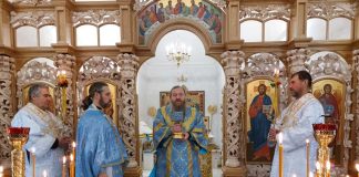 Архієпископ Афанасій звершив Богослужіння свята Введення в храм Пресвятої Богородиці