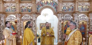 Архієпископ Афанасій звершив Богослужіння 30-ої Неділі після Пятидесятниці