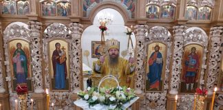 Архієпископ Афанасій звершив Богослужіння 34-ої Неділі після П’ятидесятниці