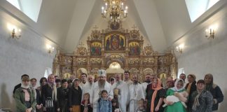 Архієпископ Афанасій звершив Богослужіння третьої Неділі після Воскресіння Христового