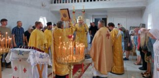 Архієпископ Афанасій звершив Богослужіння 13-ої Неділі після П’ятидесятниці