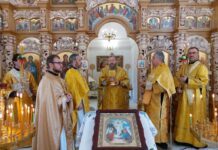 Архієпископ Афанасій звершив Богослужіння 14-ої Неділі після П’ятидесятниці