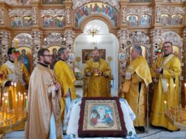 Архієпископ Афанасій звершив Богослужіння 14-ої Неділі після П’ятидесятниці