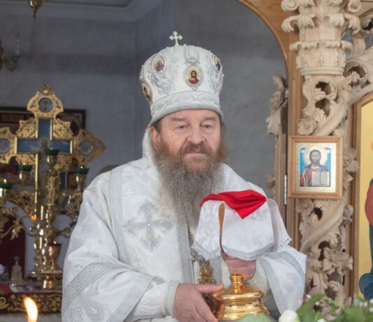 Архієпископ Афанасій звершив Богослужіння свята Богоявлення